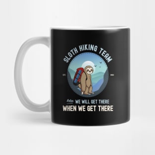 Sloth Hiking Sloth Hiking Team Mug